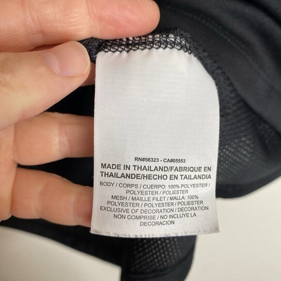 Nike Miler Tee Size Large Men's Short Sleeve Running Top‎ Black 856880 - Picture 3 of 5